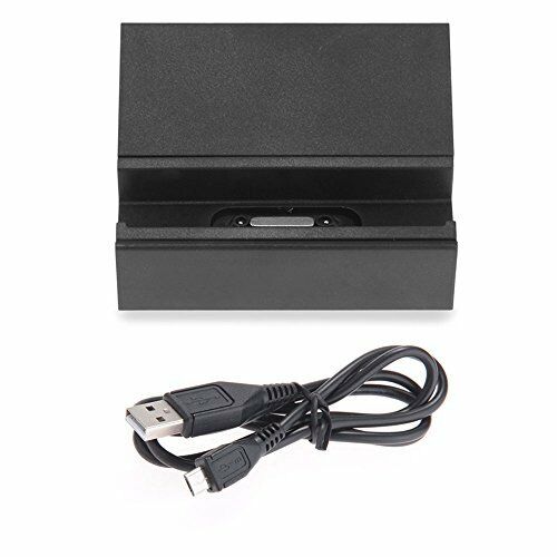 Load station Charging station base for Sony Xperia Z1 Black Table O4V3