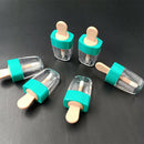 12pcs 8ml Empty Mini Lip Gloss Balm Tube Clear DIY Lipstick Glaze Container