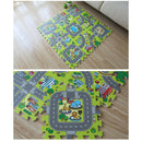 9pcs Traffic Route Kids Soft EVA Foam Puzzle Education Floor Play Mats Z