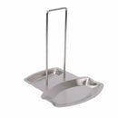 Stainless Steel Pan Pot Cover Lid Stand Spoon HolderHome Storage  Kitchen To Hn