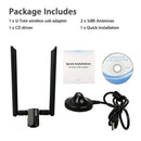 1200Mbps Long Range AC1200 Dual Band 5GHz Wireless USB 3.0 WiFi Adapter Anten Cy