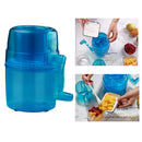 Household Mini Portable Ice Crusher Hand Crank Shaved Ice Machine Manual Ice