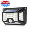 66LED Solar Motion Sensor Wall Light 3 Modes Waterproof Yard Security Lamp UK
