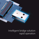 Orico Aluminum Mini Msata Ssd Enclosure Hdd Case Usb 3.0 5Gbps High-Speed S K8N6