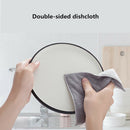 microfiber double-sided absorbent rag cleaning cloth bamboo fiber cleaning clo%!