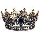 Baroque Queen Crown For Women-Small Round Crown For Pageant,Photograph,Thea