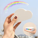 Colorful Rainbow Cloud Bath Bombs,Float On Water&Release Vivid Rainbow Colo