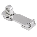 Boat Stainless Steel Flush Door Hatch Folding Bending Hinge Marine 7.6x2.6cm