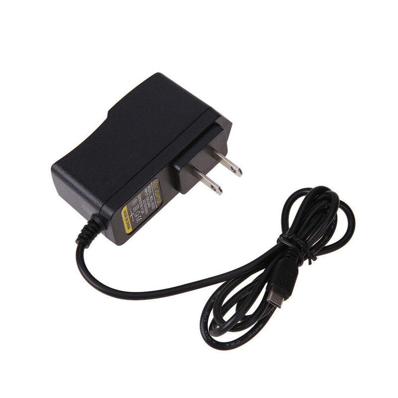 US AC to DC 5V 2A Micro USB Power Supply Adapter for Windows Android Tablet