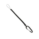 Retractable Fishing Lanyard Coil Style Tool Tether Key Holder With Snap Hook