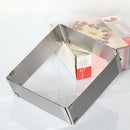 Stainless Steel Cake Ring Handmade Diy Pastry Moulding Decoration Adjustabl R9F6