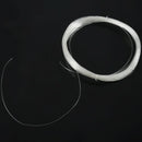 Nylon Rope Fishing line Fishing Reel 33M Length 25 kg 0.7mm Dia. white U1G1