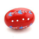 Set of 6 Wooden Percussion Musical Egg Maracas Egg Shakers for Children