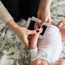 Newborn Baby Handprint Footprint Makers Clean-touch Ink Pad w/Print Paper
