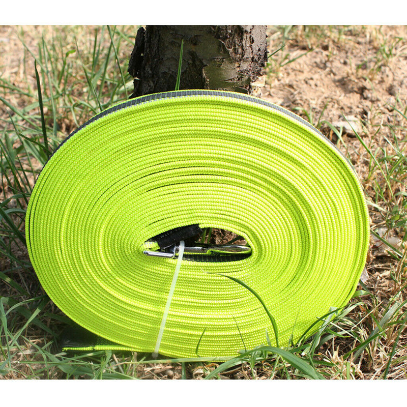 Durable Nylon Braided Dog Leash Pet Dog Training Tracking Obedience Rope Long