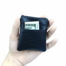 Men Women Soft PU Leather Coin Purse Wallet Bag Change Pouch Key Card Holder