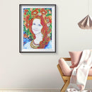 5D DIY Special Shaped Diamond Painting Beauty Cross Stitch Mosaic Kit Decor