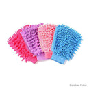 Super Mitt Microfiber Car Window Washing Cleaning Cloth Gloves Towel Duster X3Z9