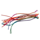 9pcs Bracelets Brazilian Wire Braid Handmade Ethnic Multicolored