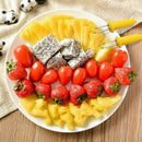 20 Pieces Stainless Steel Corn Holders Corn On The Cob Skewers For Bbq Twin E5F4