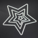 4pcs Stars Metal Cutting Die Stencils DIY Embossing Scrapbooking Craft