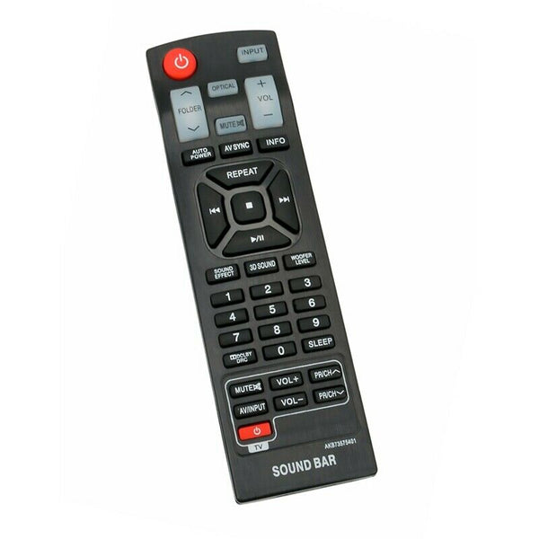 Remote Control Akb73575401 for Lg Sound Bar Nb2430A Nb4540 Nb5540A Nb5541 Y2Z3