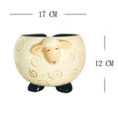 Ceramic Yarn Bowl Handmade Knitting Bowl Portable Crochet Craft Accessions