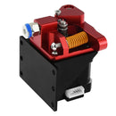 Red Aluminum Remote Dual Drive Gear Extruder Kit For