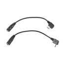 2Pcs Mini USB Jack to 3.5mm female Headphone Earphone Adapter Audio Cable C N3D4