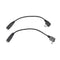 2Pcs Mini USB Jack to 3.5mm female Headphone Earphone Adapter Audio Cable C N3D4