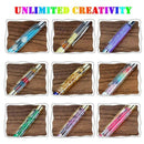 27 PACK Colorful Empty Tube Floating DIY Pens Ballpoint Pens, Building Your