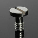 1 4" Metal Screw Camera Tripod Monopod Quick Release For Manfrotto Plate (Q V1L1