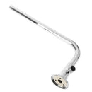 Copper stainless steel shower accessories base mounted shower fixed rod elbow