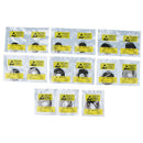 750 Pieces 0.7mm Thick Dia Round O Ring Watch Case Back Gasket Size from 16mm to