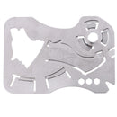 Creative Head Multi-Function Combination Tool 440 Stainless Steel Wallet Card