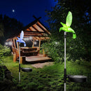 Solar LED Hummingbird Lawn Light RGB Color Changing Garden Landscape Lamp