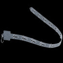 1Pc pvc injection plastic supermarket hanging strip transparent hanging str JR