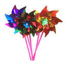 Pack of 100 Pieces DIY Sequins Windmill Wind Whirligig Children Outdoor Beach