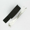 2x Exhaust Manifolds Fiberglass Heat Wrap Tape Thermal Wrap Black Ties 2.7m