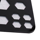26holes Makeup Brush Drying Rack Brush Holder Cosmetics Makeup Tools Black