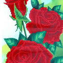 Red Rose Diamond Painting Cross Stitch DIY Rhinestone Home Decor Craft Gift
