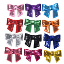 12 Pcs Sequin Bows Knots DIY Applique Accessiories Hairband Cloth Decorations ã€