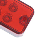 Universal 8LED Red Side Marker Light Lamp Car Truck Trailer Waterpro_