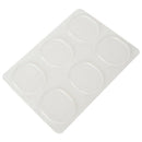 6pcs/set Snare Drum Mute Pad Drum Damper Gel Pads Snare Tom Drum Muffler Mu V4E5