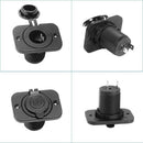 3X(Cigarette Lighter Distributor 12V Car Cigarette Lighter Adapter Socket f