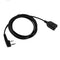 2 Meters Earphones Cable Extension Double Orifice K Walkie Talkie