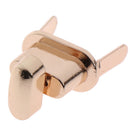 Water Drop Shape Clasp Turn Lock Twist Locks Diy Leather Handbag Bag HardwareFD