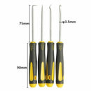 4 PCS Scraper Hook Tool Set Oil Seal Puller Rubber O-Ring Hook Seal Screwdr F5U1