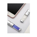 Crystal 16GB USB2.0 Flash Pen Drive Storage Thumb U Disk Blue for Laptop