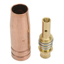 12x MB 15AK MIG/MAG Welding Contact 0.8x25mm M6 Gas Nozzle Tip Holder Se ZSJ